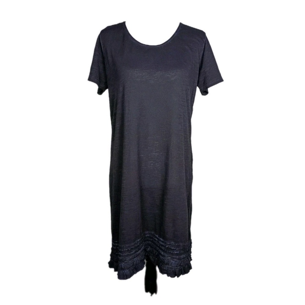 Caribbean Joe‎ Island Supply Women Dress Black Tunic Size S